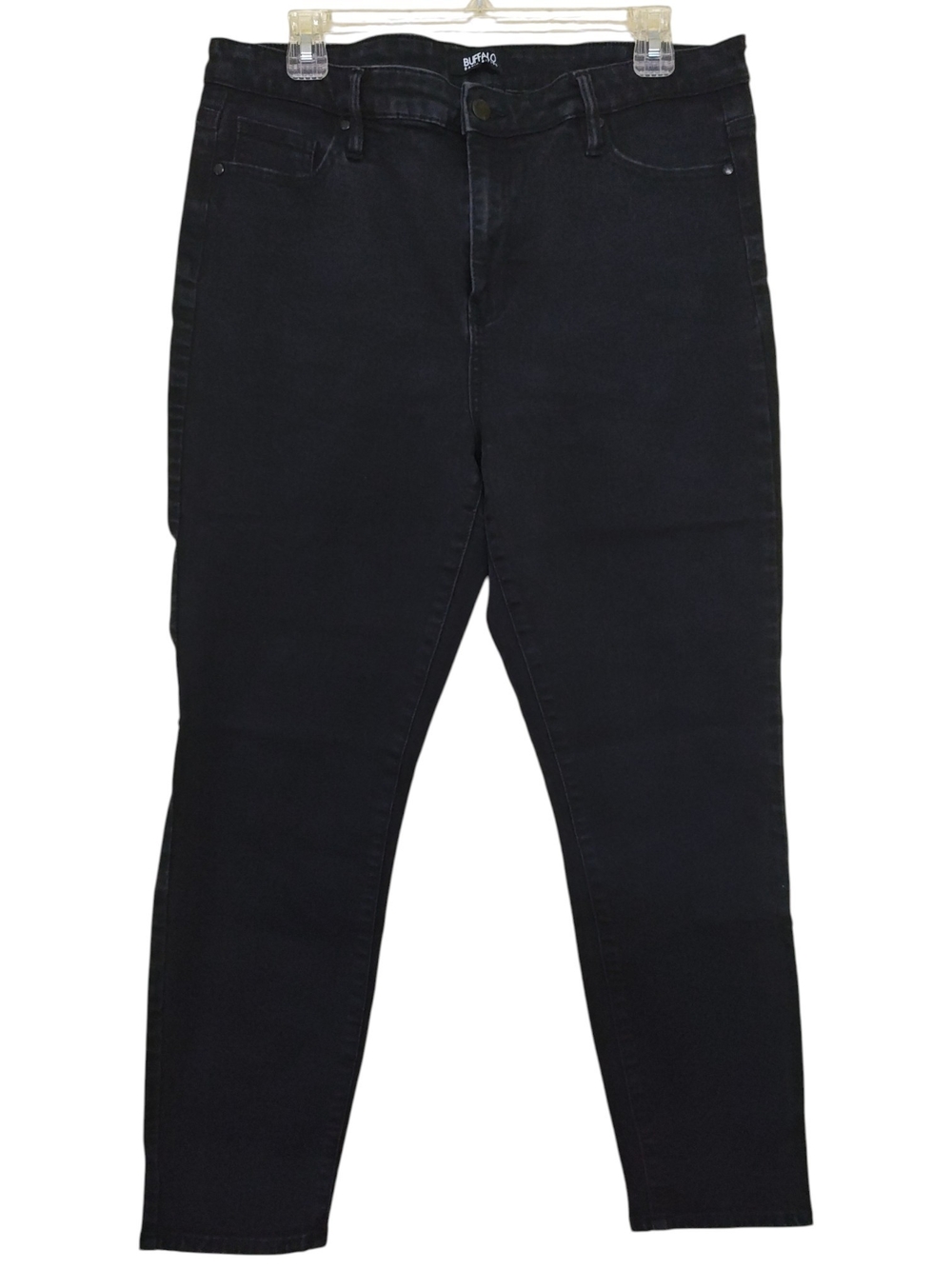 Buffalo David Bitton Mollie High-Rise Stretch Skinny Black Jeans Size 14/34